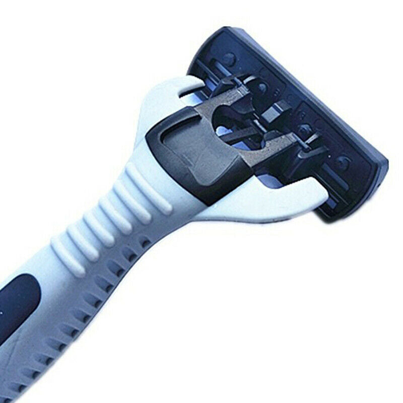 Men's Razor Blade Shaving Cassettes 6 Layer Straight Razor Beard MacDEAU
