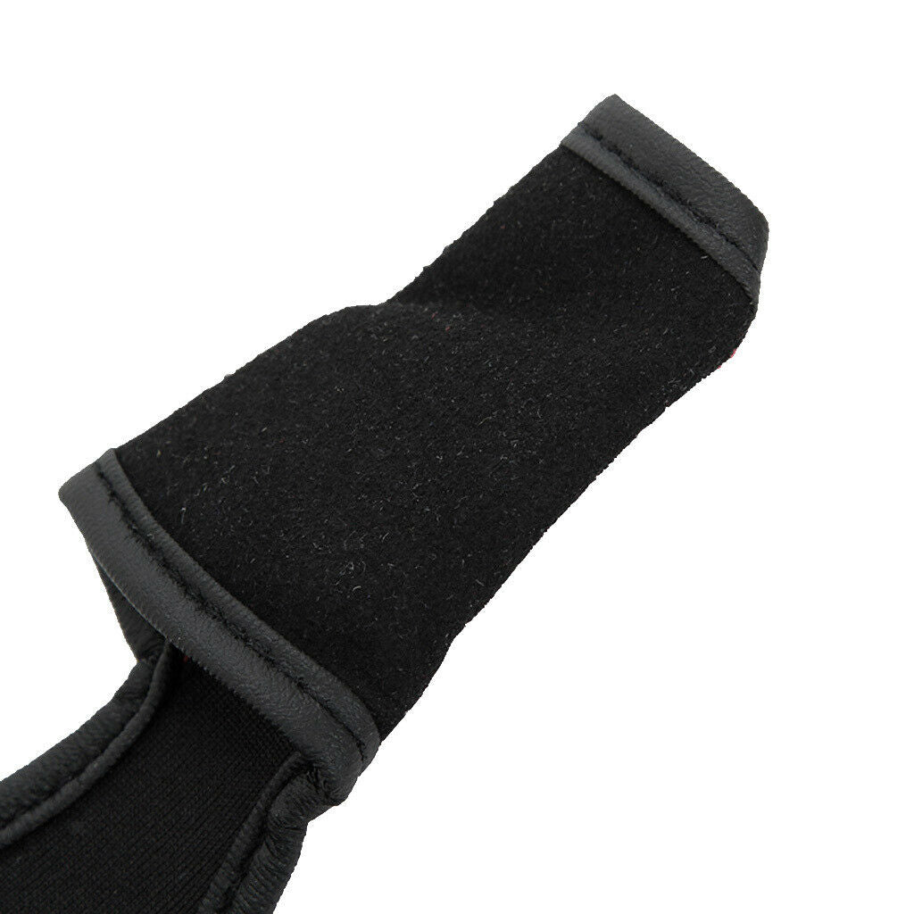 Adjustable Non-Slip Single Finger Glove Fishing Casting Glove Blue