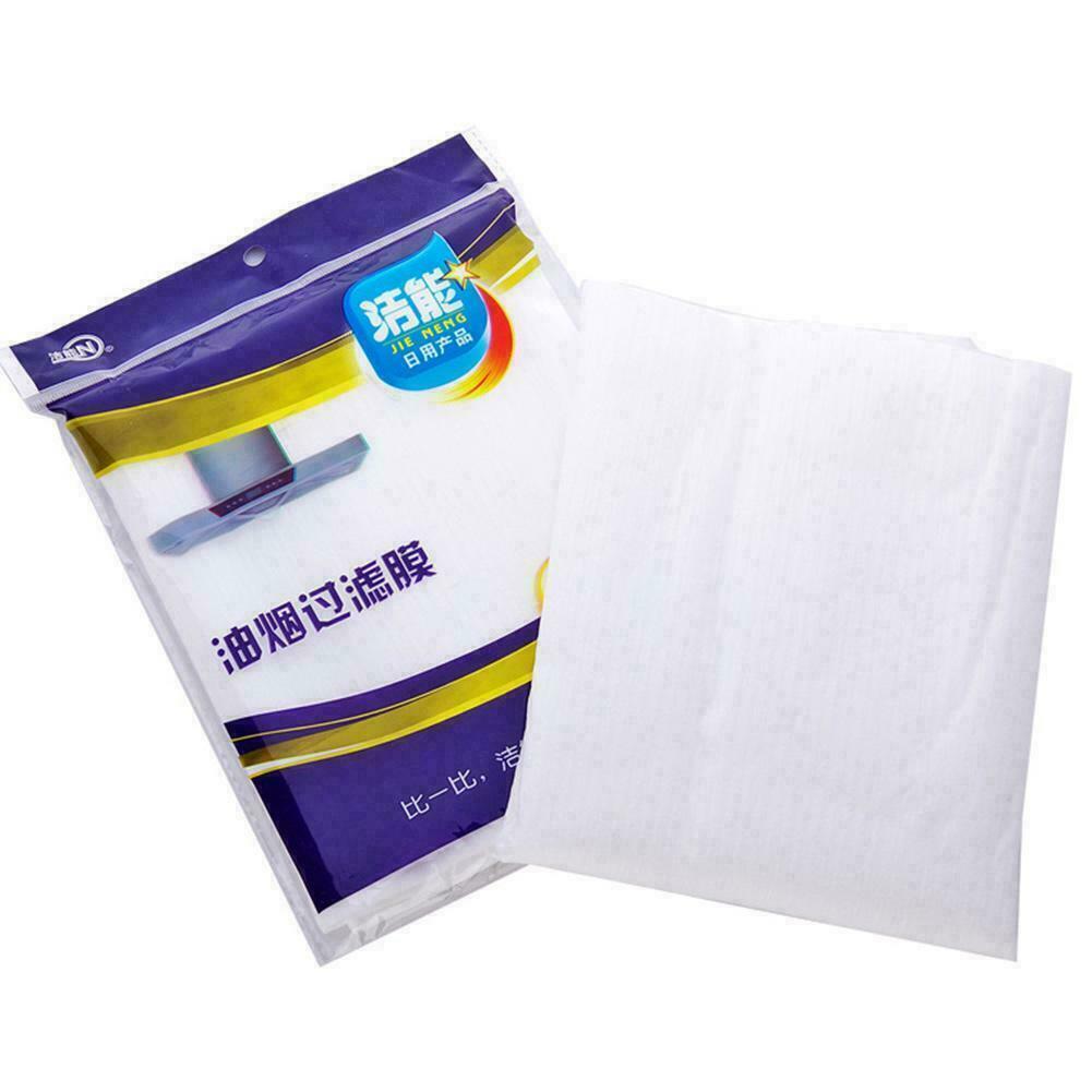 12pcs x Kitchen Oil Filter Paper Smoke Exhaust Ventilator Nonwoven Hood L5X1