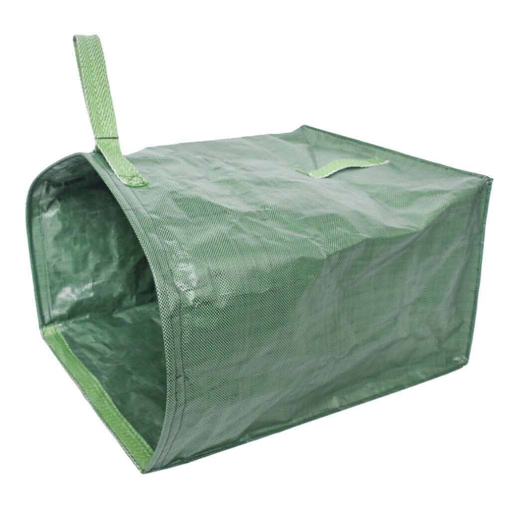 Gardens Waste Collector Organizer Leaf Rubbish Bag Refuse Sacks Leaves Grass Bin