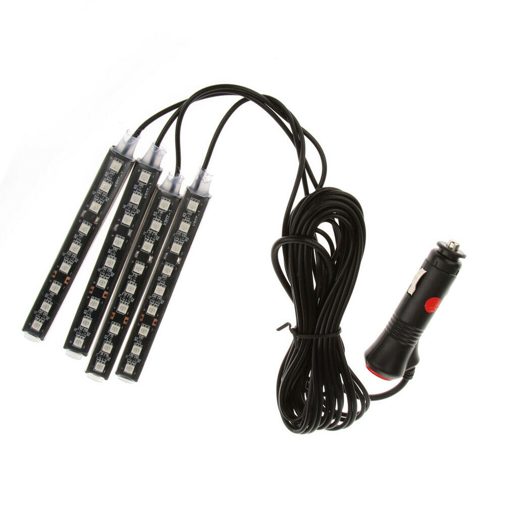12V Colorful Car Interior Dash Floor LED Lights Atmosphere Lamp