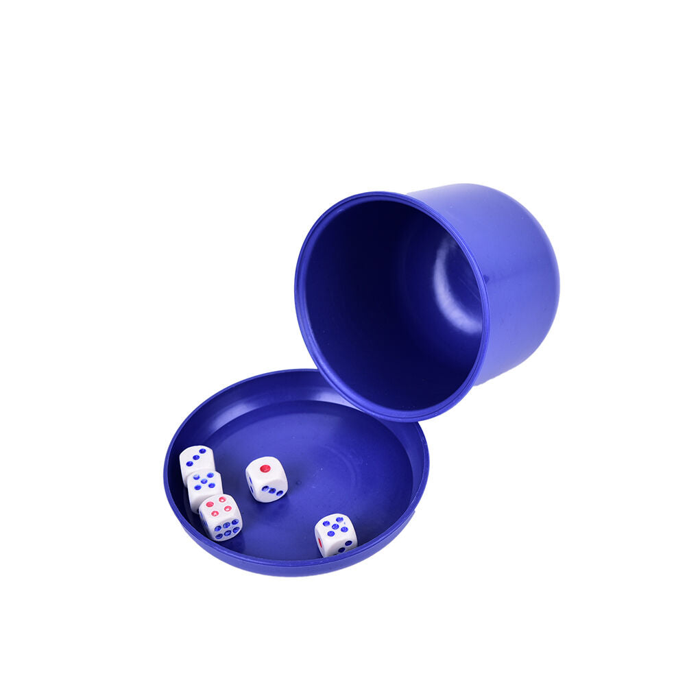 Bar Party Dice Cup Drinking Board Game Gambling Dice Box 10mm d6*5 Table Game.CH