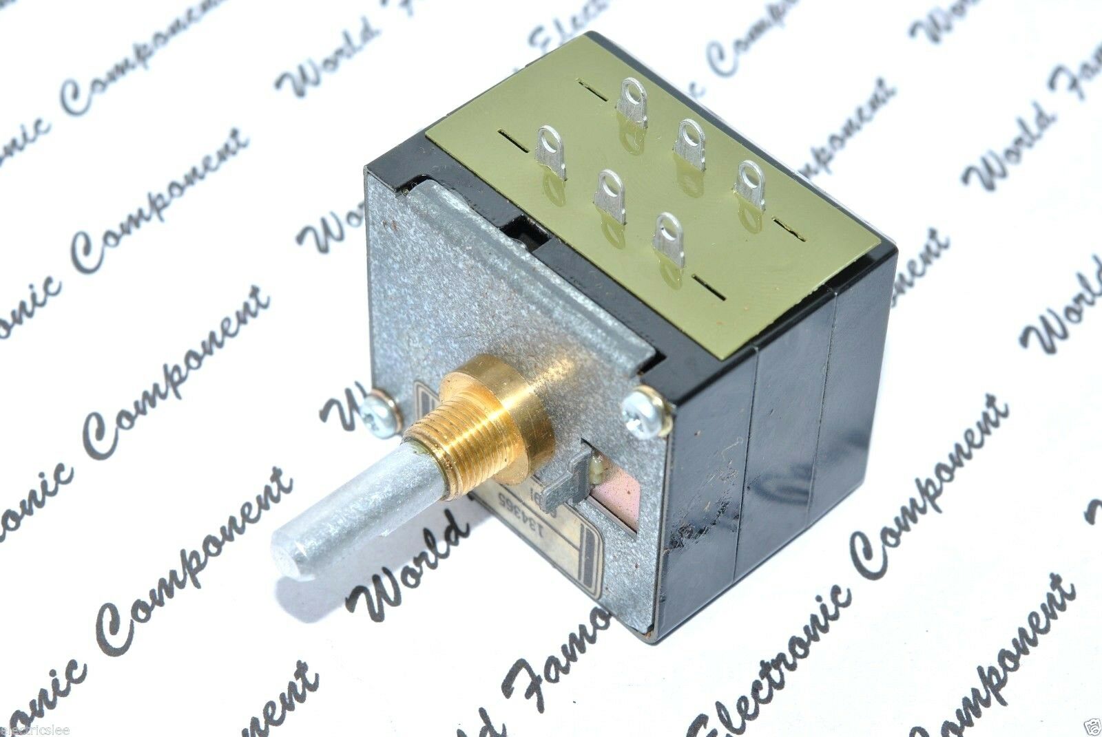 1pcs - ALPS RK40 50KA Black Beauty Audio Potentiometer Half Shaft - for McIntosh