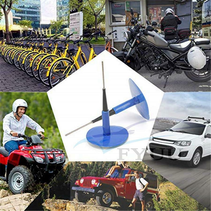 24pcs Universal Auto Car Truck Tire Tyre Repair Plug Patch Kit 48mm 6mm Mushroom