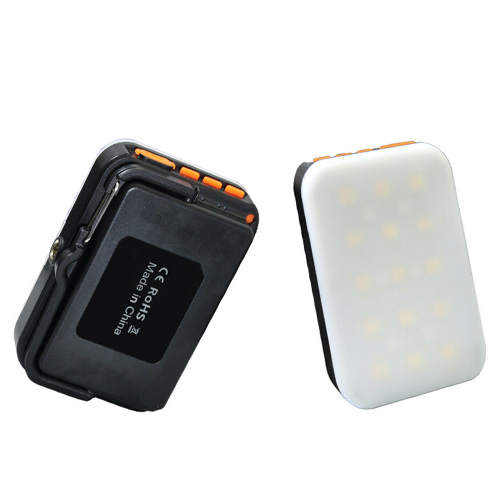 Mini RGB Camera Video Light LED Lamp 4500mAh Battery Adjustable for Vlog