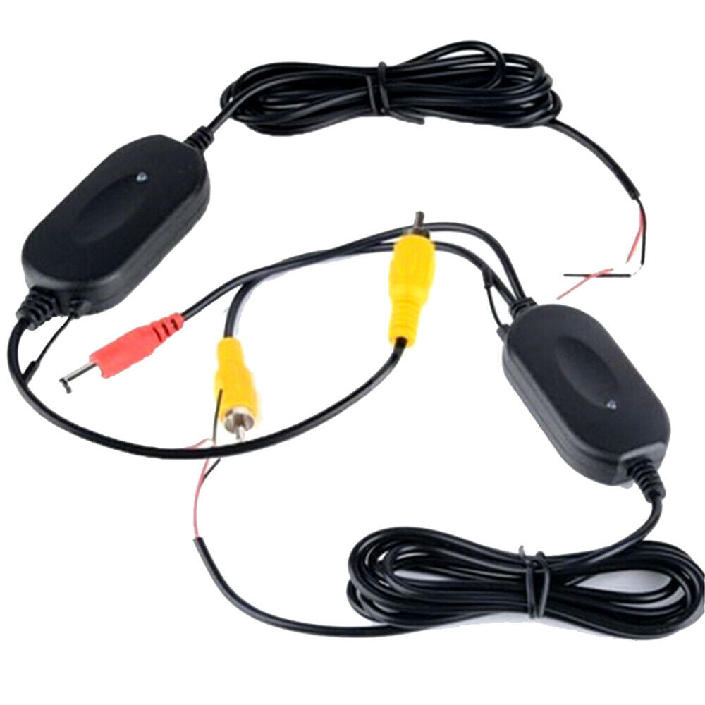 2.4GHz Wireless RCA Video Transmitter and Receiver for Car rear view Camera DVD