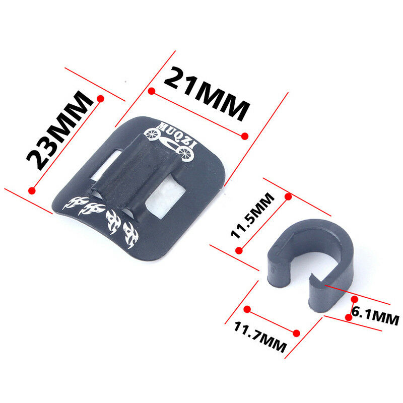 Cables Guide W/C-Clips, Bike Shifter Brake Housing Adapter,Bike Frame C B.l8