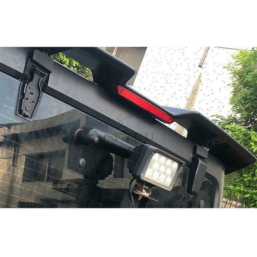2Pcs Rear Window Right & Left Hinge Covers Lamp Running/Brake Light for Jeep JK