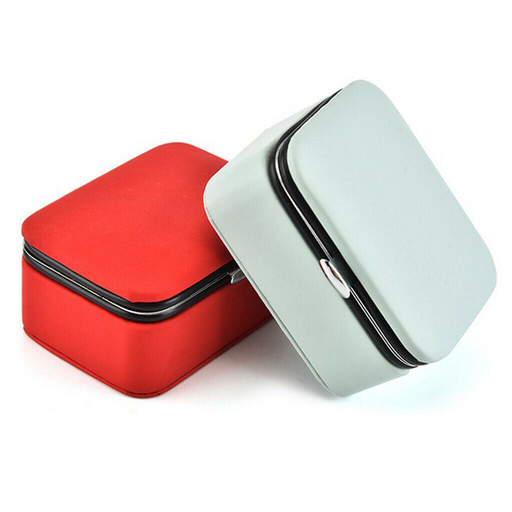 2x Jewelry Gift Box Necklace Ring Pendant Trinket Jewelry Organizer Showcase