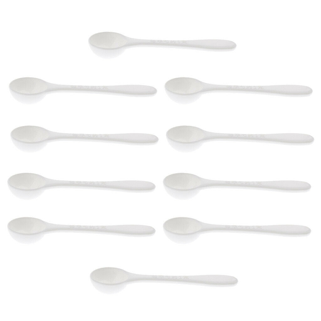 10 Count Pet Compound Feed Stuff Food Small Spoon 1g Spoons for Bird Parrot