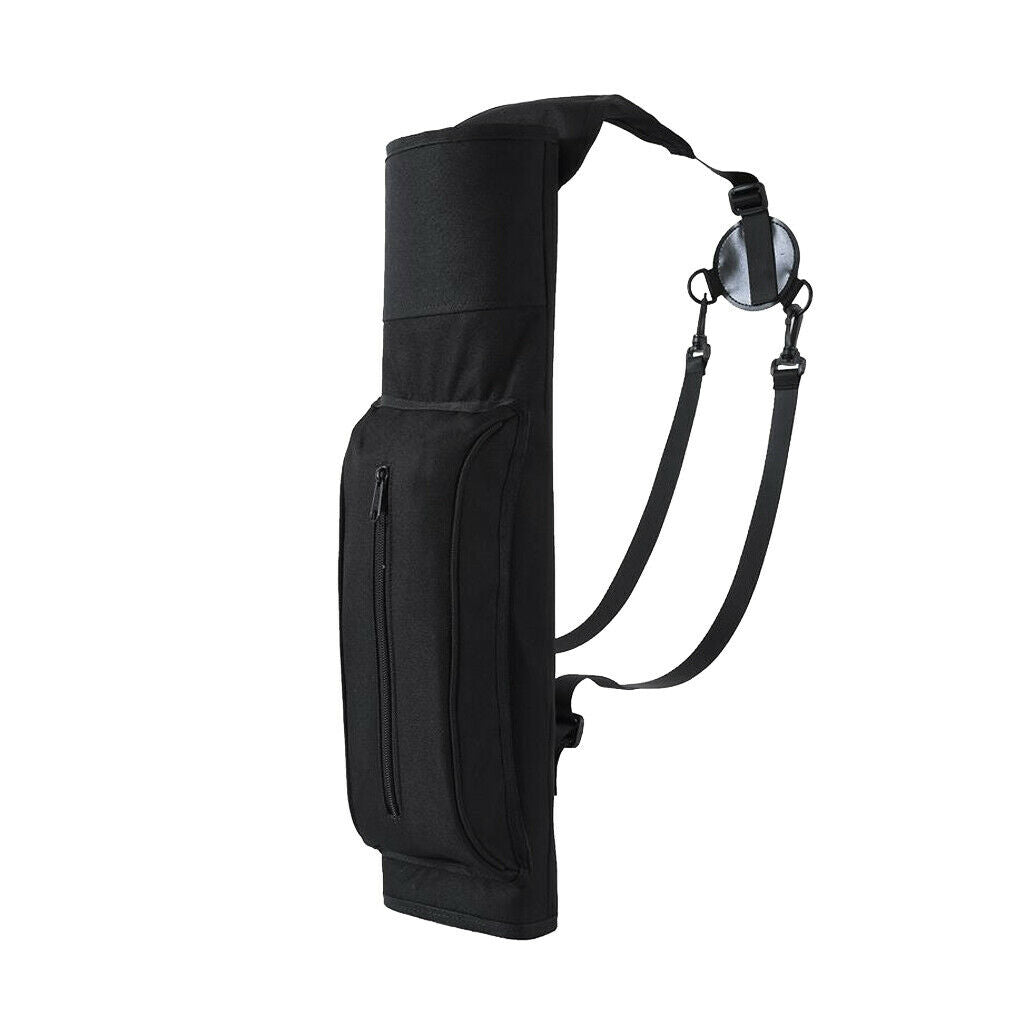 Large Capacity Back Archery Quiver Arrow Holder Belt Bag Outdoor Bow