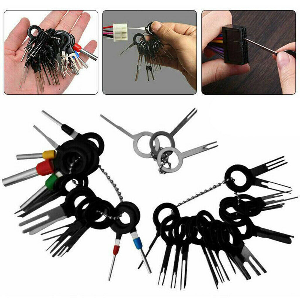 41x Terminal Removal Tool Kit for Car Wire Connector Terminal Pin Extractors