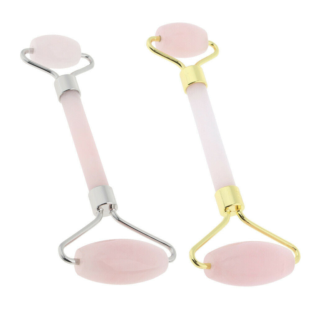 2 Units Jade Gua Sha Rollers Tools for Home, Travel, Beauty Salon