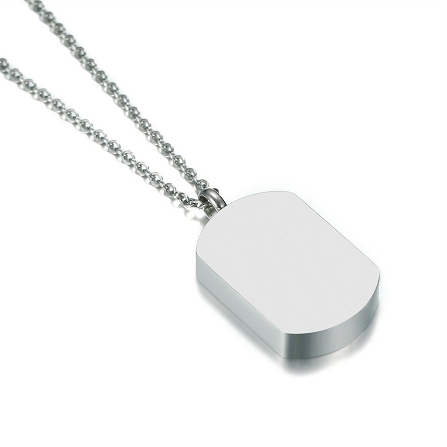 Stainless Steel Cremation Jewellery Ashes Memorial Pendant Necklace Keepsake Urn