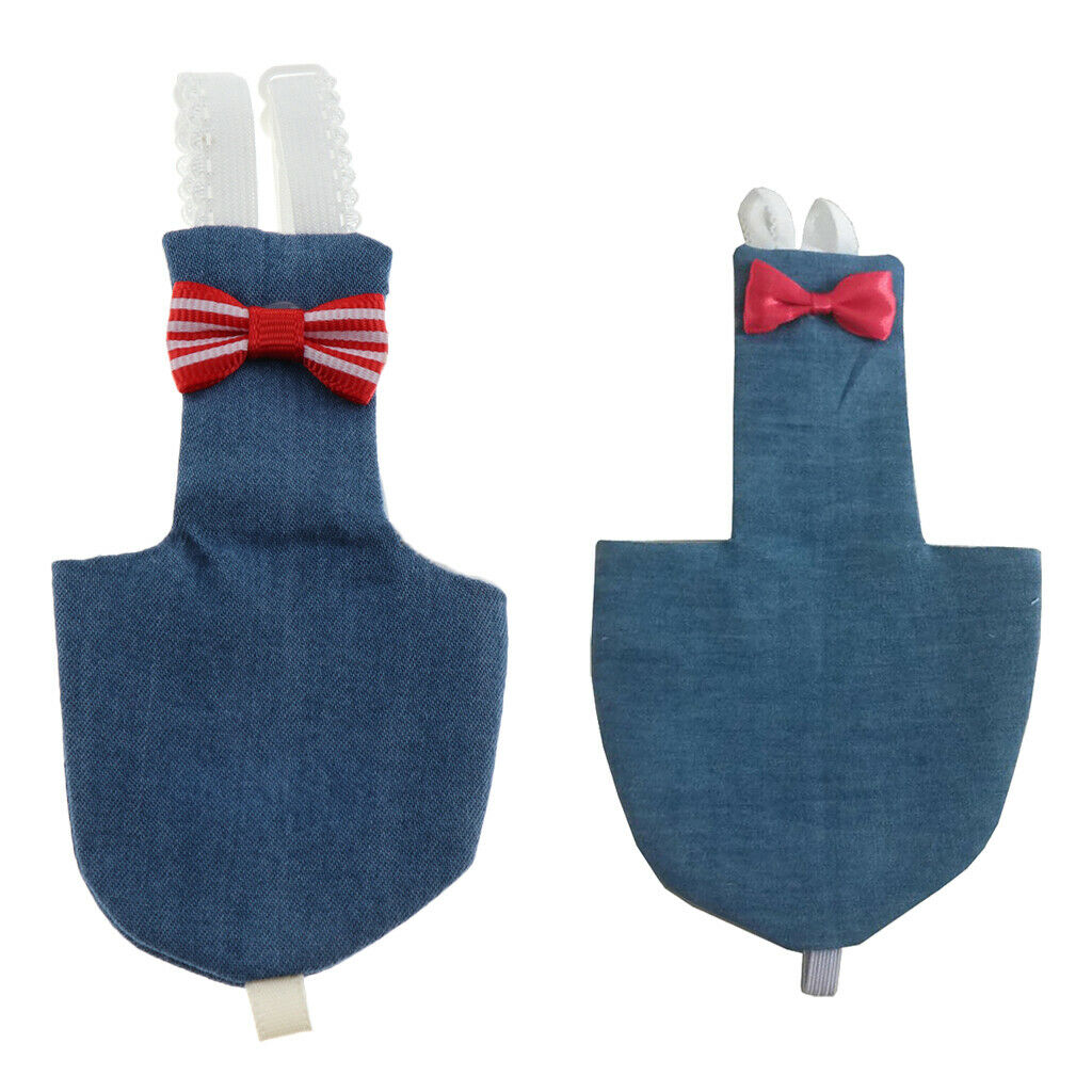 Set of 2 Adjustable Bird Flight - suit Fashion Nappy Suitable For Parrots