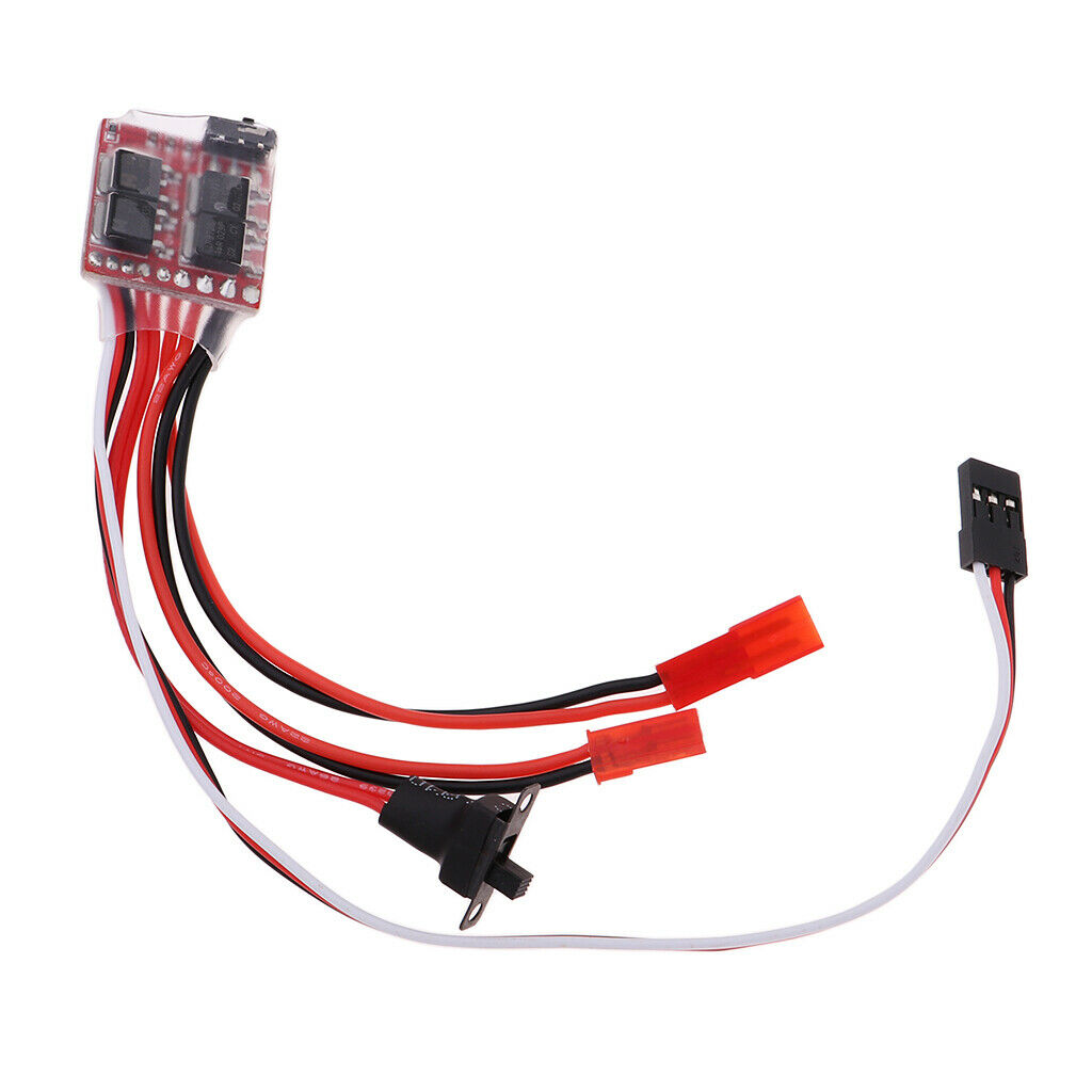 1/16 RC Car 30A ESC with Brake for WPL C24 B24 RC Army Truck Spare Parts