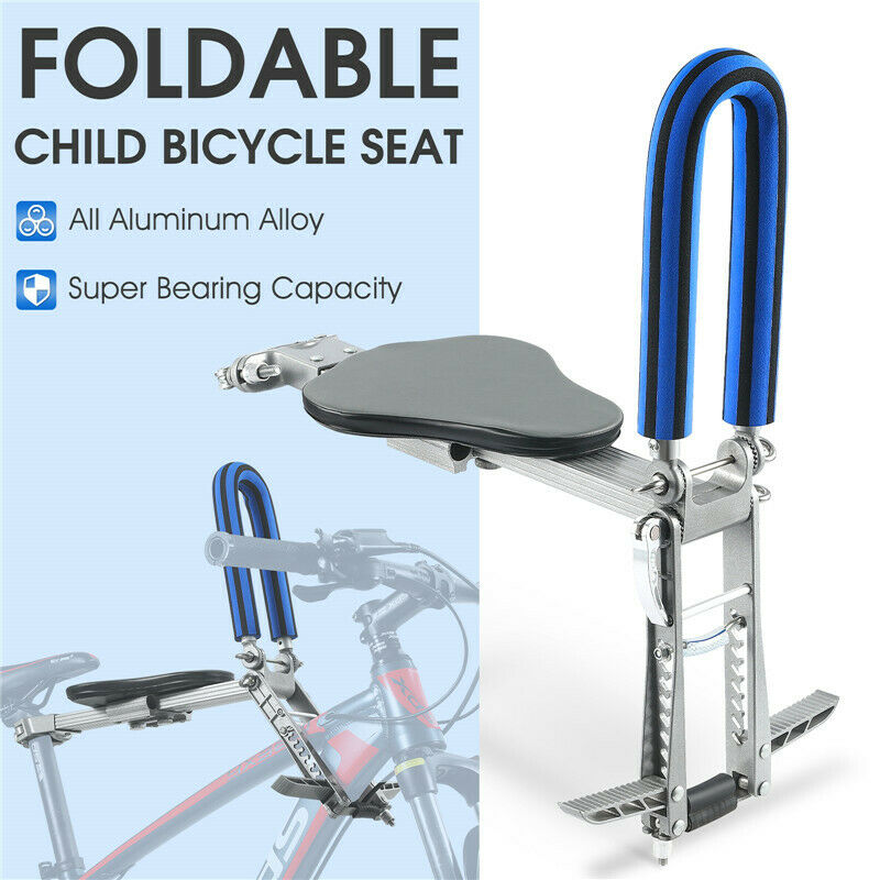 Safety Kids Bike Seat Foldable MTB Bicycle Children Saddle Baby Pad Cushion