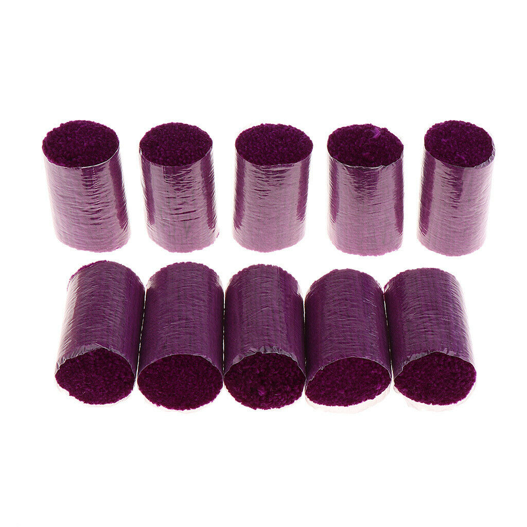 10 Bundle Crocheting Rug Yarns for Sewing Crafts Purple