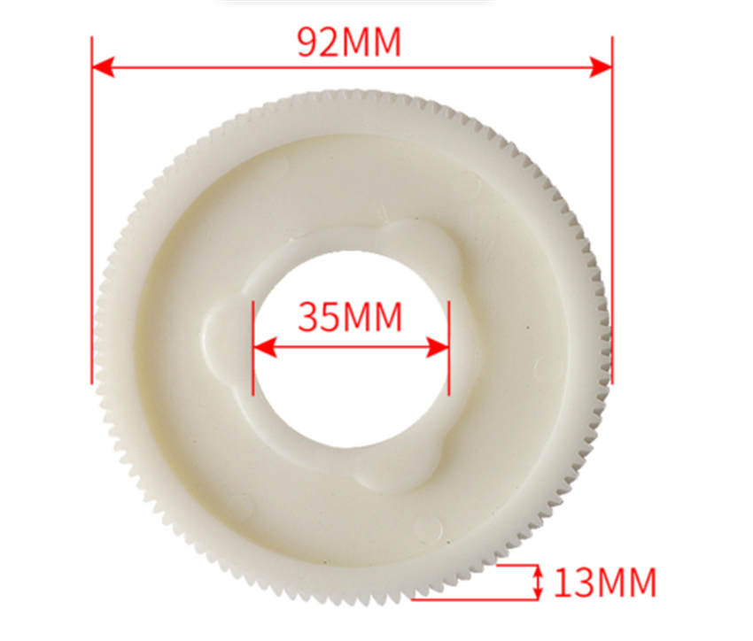 1x Bridgeport Milling Machine Power Feed Nylon SBS Gear CNC Vertical Mill Tool