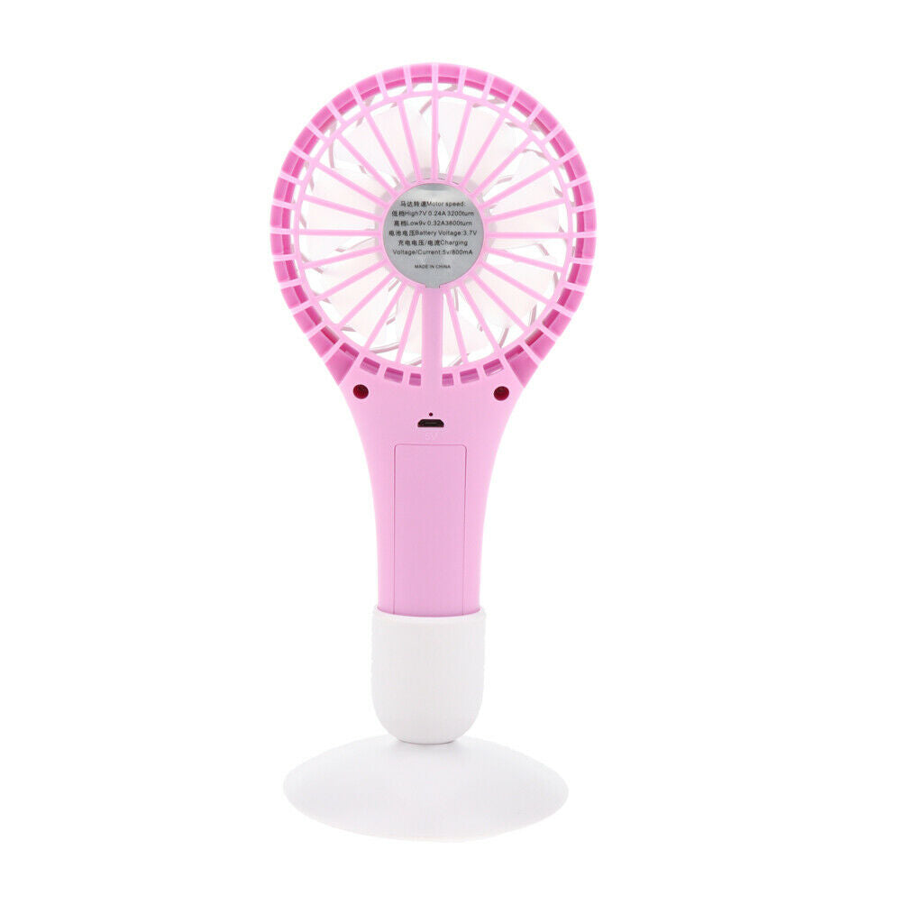 Mini  Portable USB Handheld Fan Personal Fan Laptop Cooling Fans Purple