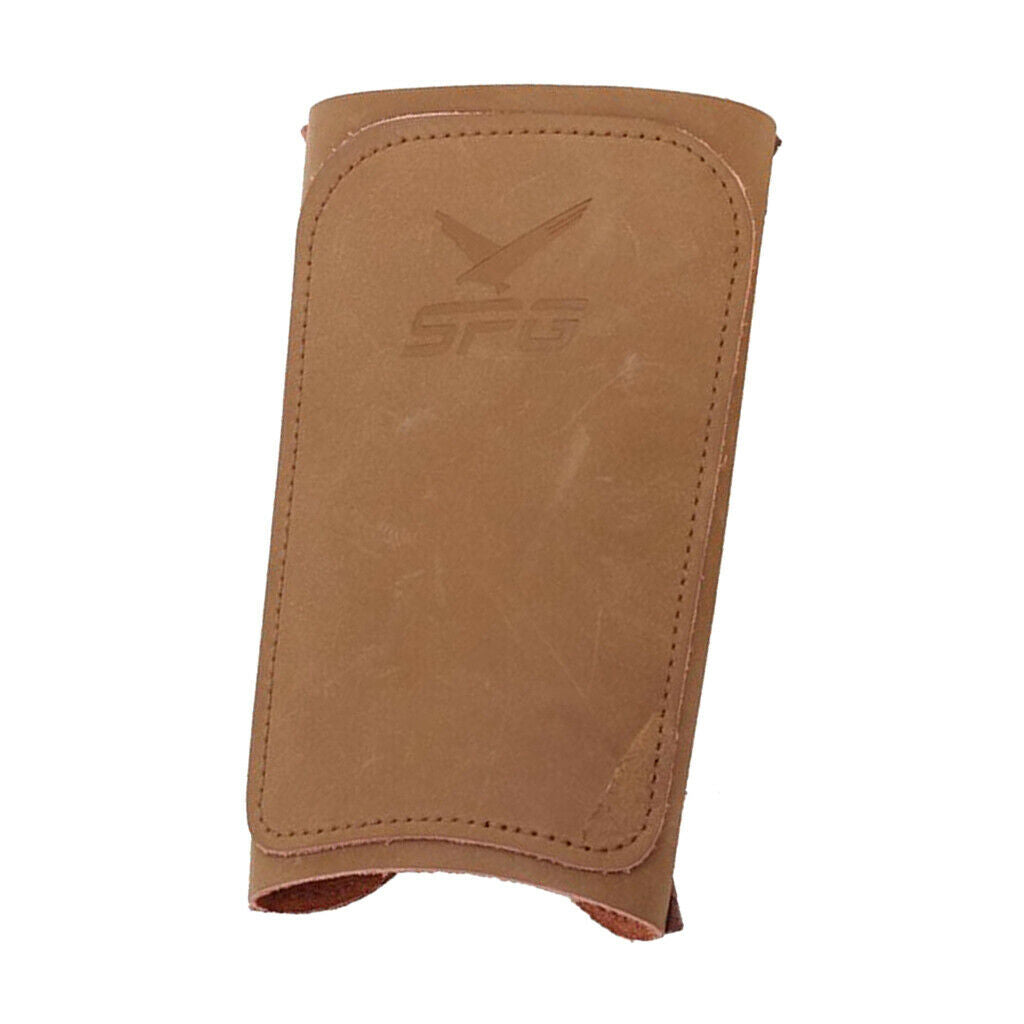 Archery Bow Arm Guard Handmade Lace-up Cow Leather Traditional Bow Hunting