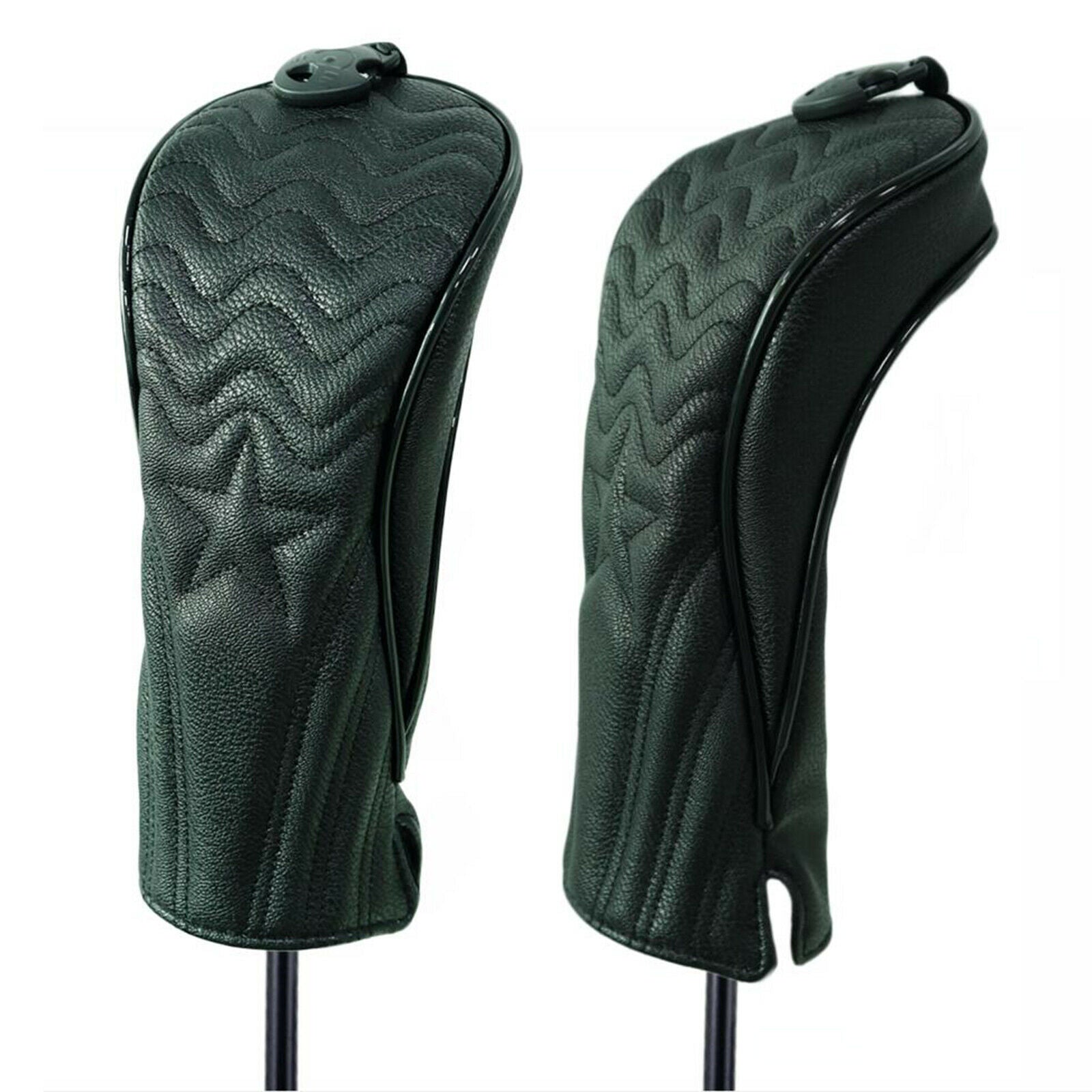 3 pcs Golf Wood Headcover Drivers Covers Fairway Club Long Neck Accessories