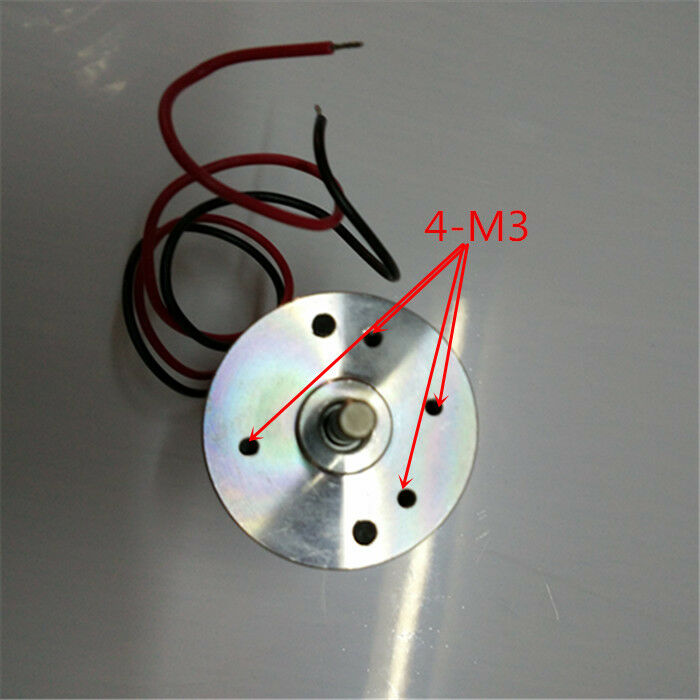 ZYTD-38SRZ-R DC 24V 5000 RPM Speed 7W 5mm Dia Shaft Wired Connector Motor
