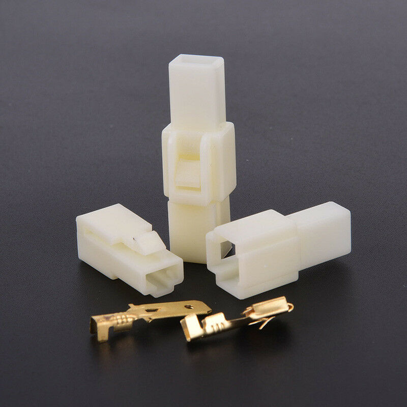 6.3mm1pin automotive electrical wire connector male female cable terminal .l8