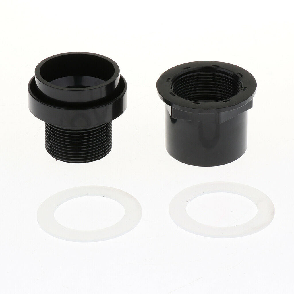 2x Aquarium Fish Tank 2 Way Air Pump Control Valves Joint Connector Adaptor