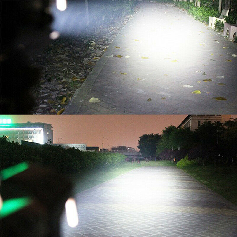 2PCS U8 Lens Motorcycle Headlight Driving Fog Lights Spot Lamp Spotlight White