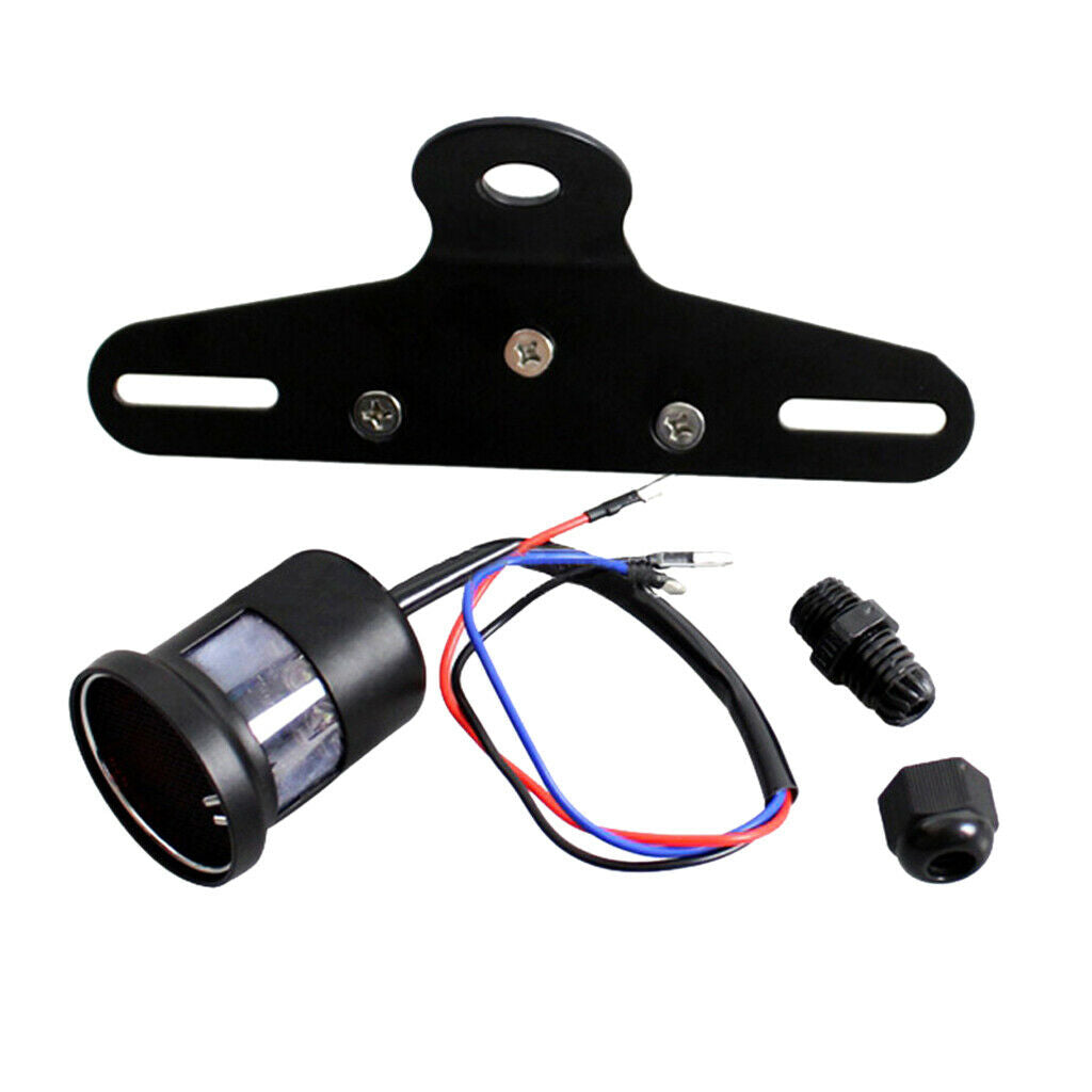 Tail Light Brake Stop LED License Plate Holder For