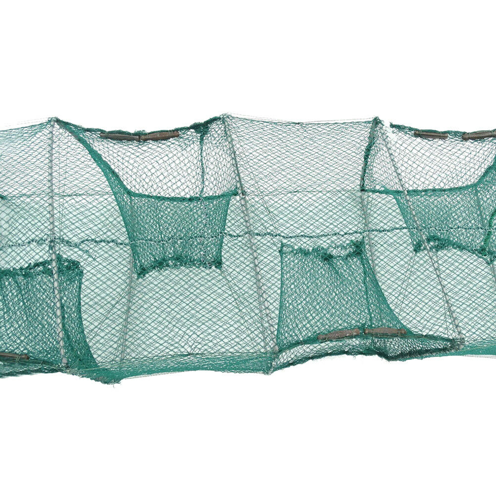 3.5m Nylon Fishing Net Foldable Crabs Catcher Live Fish Net Eel Shrimp Lure N BU