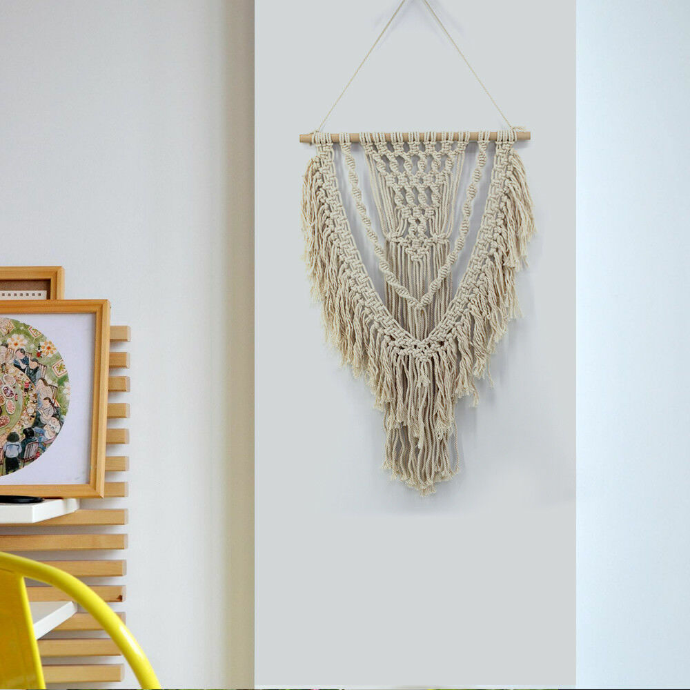 Handmade Macrame Wall Hanging- Woven Wall Art- Macrame Tapestry-Boho Wall Decor-