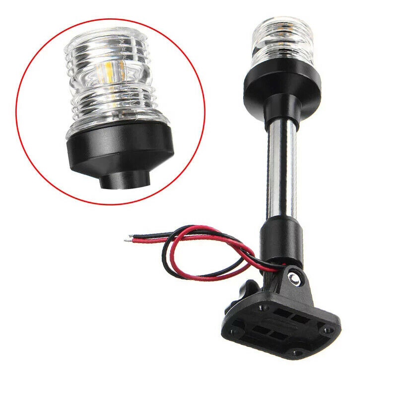 10-24V Adjustable Marine Boat Yacht LED Navigation Light Stern Anchor Pole Lamp