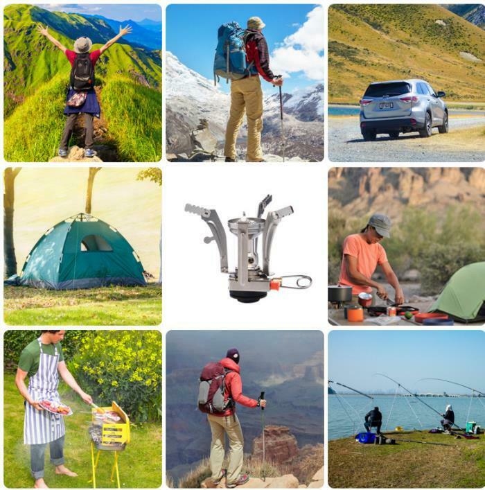Portable Outdoor Picnic Camping Travel Foldable Gas Stove Picnic Butane Burner