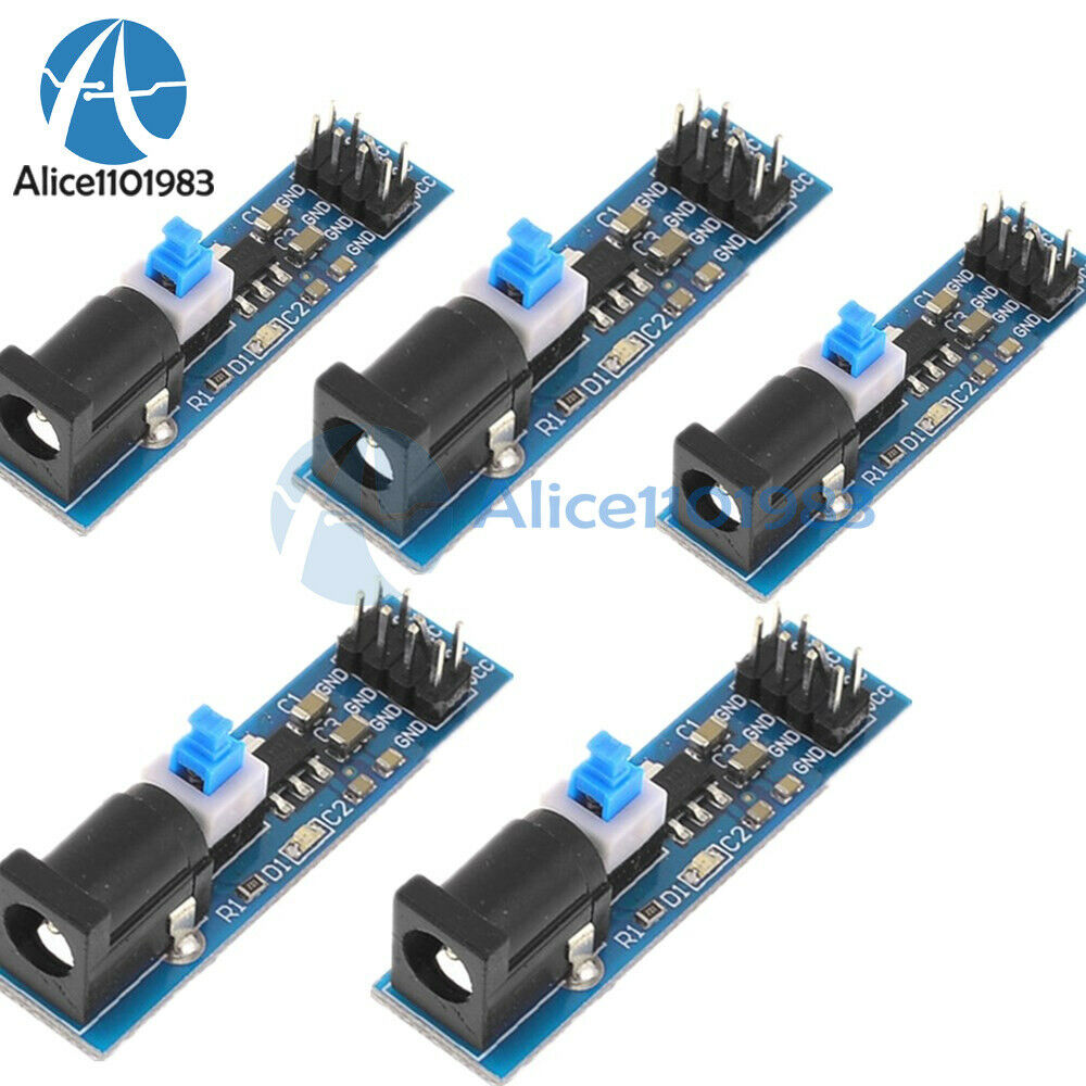 5PCS 3.3V Output AMS1117-3.3 V DC/DC Power Supply Module Voltage Regulator