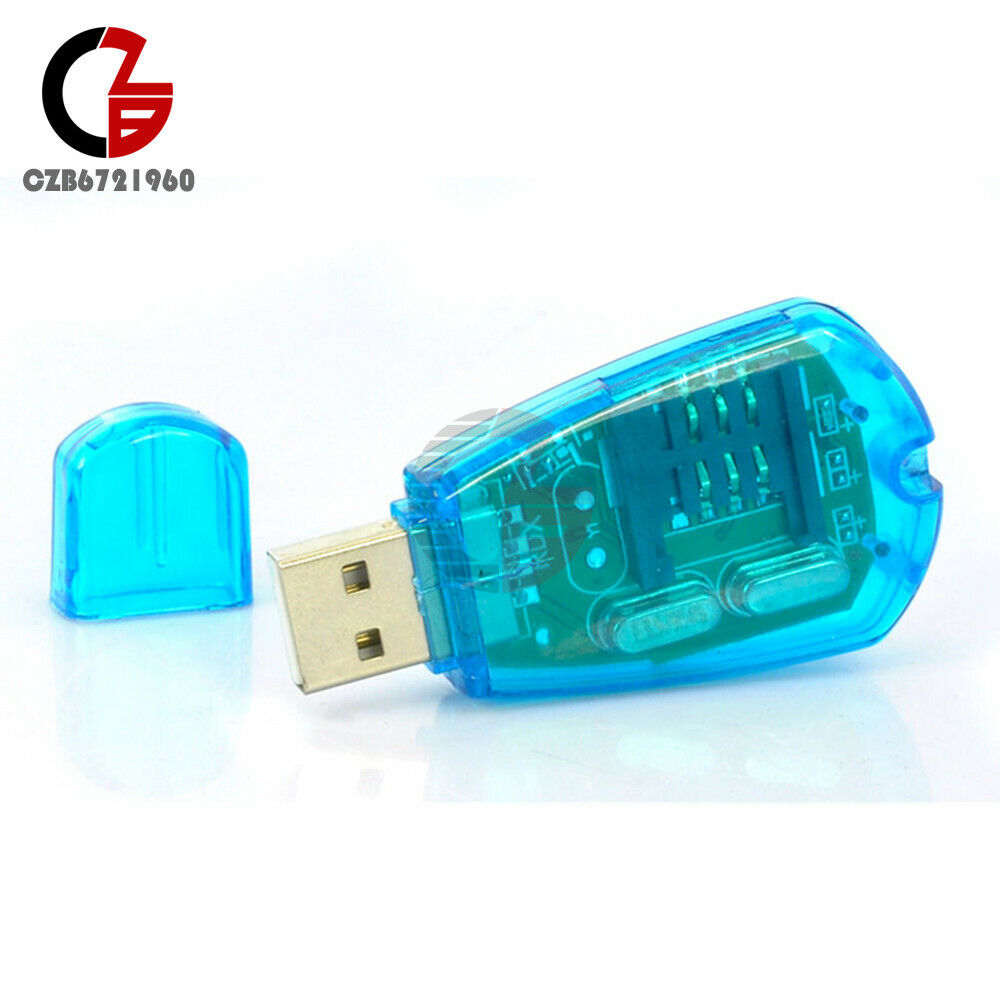 Blue USB Cellphone Standard SIM Card Reader Copy Clon Writer SMS Backup GSM/CDMA
