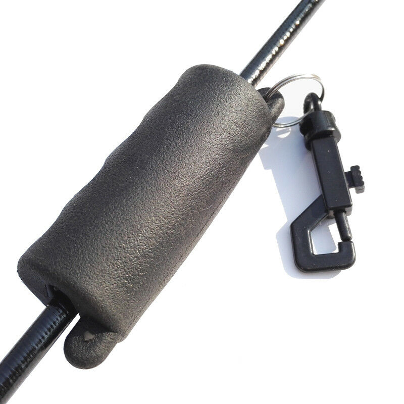 1pc Archery Arrow Puller Silicone Remover Target Bow Shooting Keychain Black