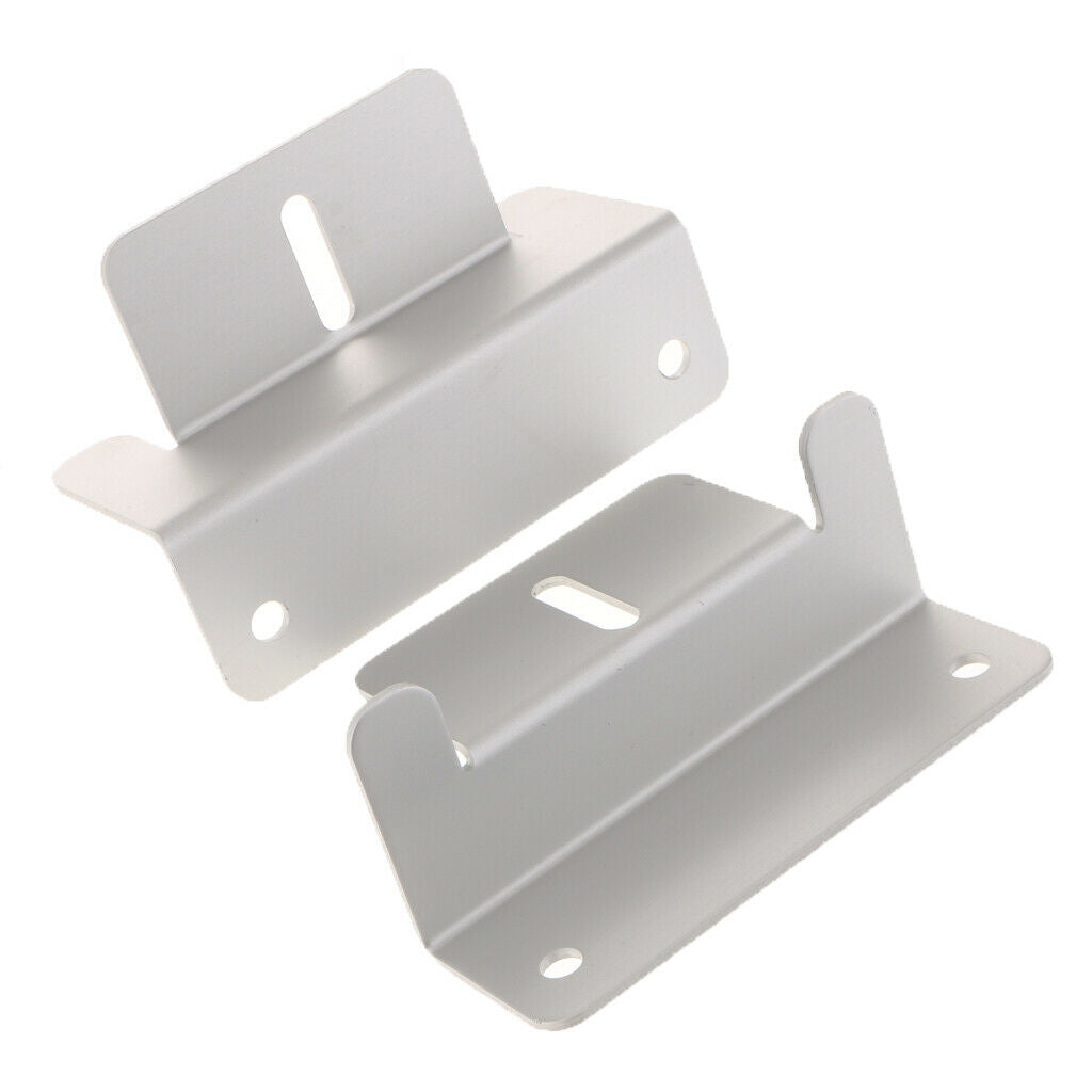 4x Aluminum Alloy RV Roof Solar Panel Mounting Z Type Brackets With 12 Bolts