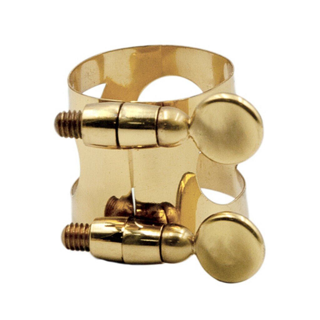 1x saxophone ligature suit for alto saxophone, mouthpiece accessories - soprano