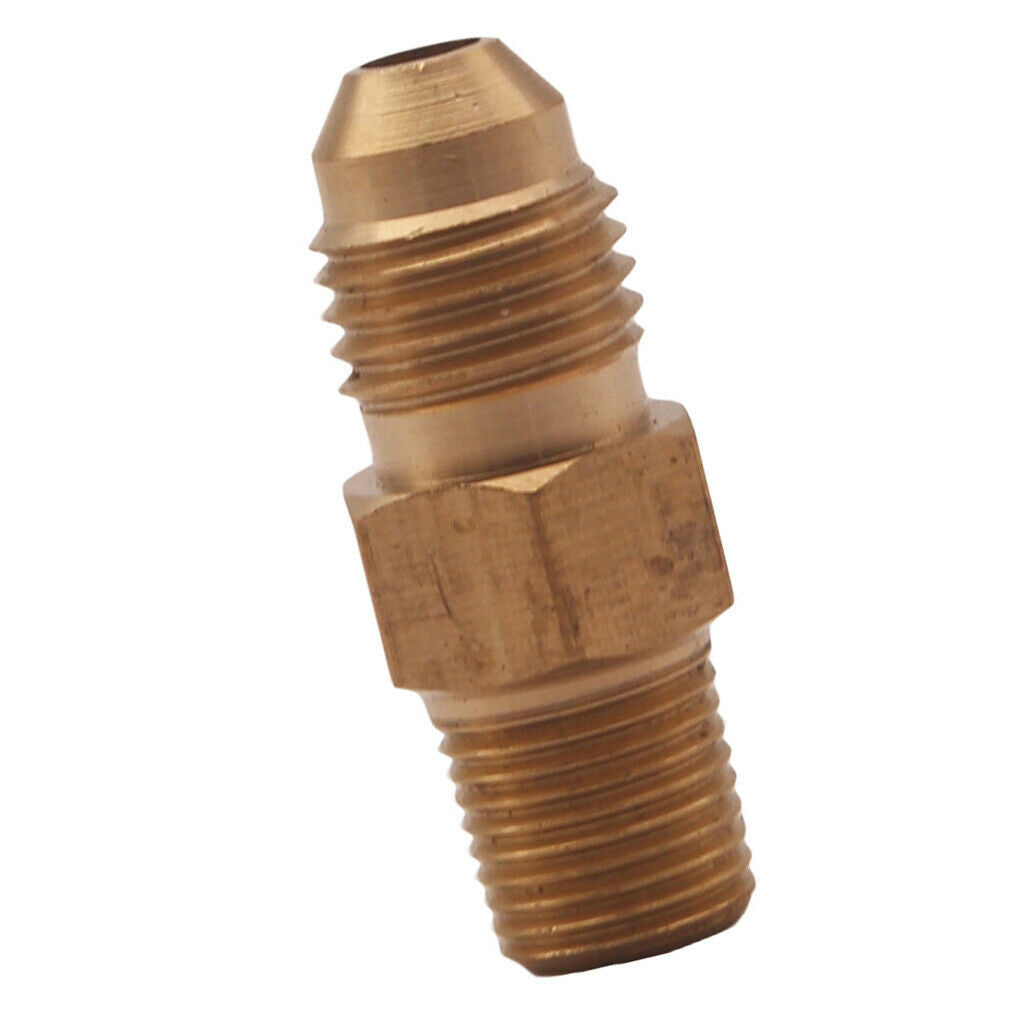 Brass Fitting Oil Gas Adapter Male AN4 -4 4AN to NPT Adaptor For Most Fluid