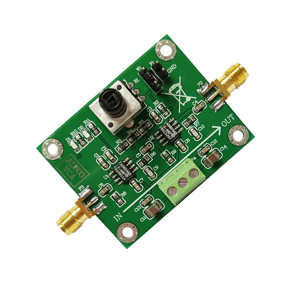 AD603 Variable Gain Amplifier Module Voltage Amplifier VCA Competition 80dB