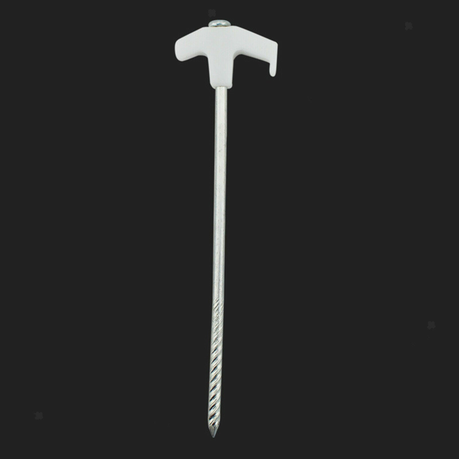 Glow In the Dark Tent Stakes Ground Pegs Outdoor Camping Garden Pin Non Rust