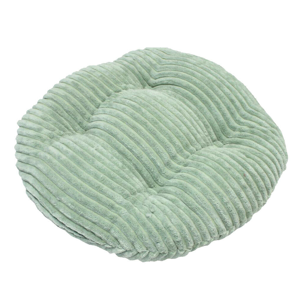 4 Pieces Round Cushion Pad Washable Tatami Floor Pillow for Home 30x30cm