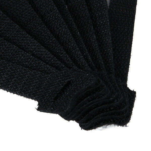 4x 10 pcs 8 inch Hook Loop Fastening Cable Cord Ties Wire Cords Reusable