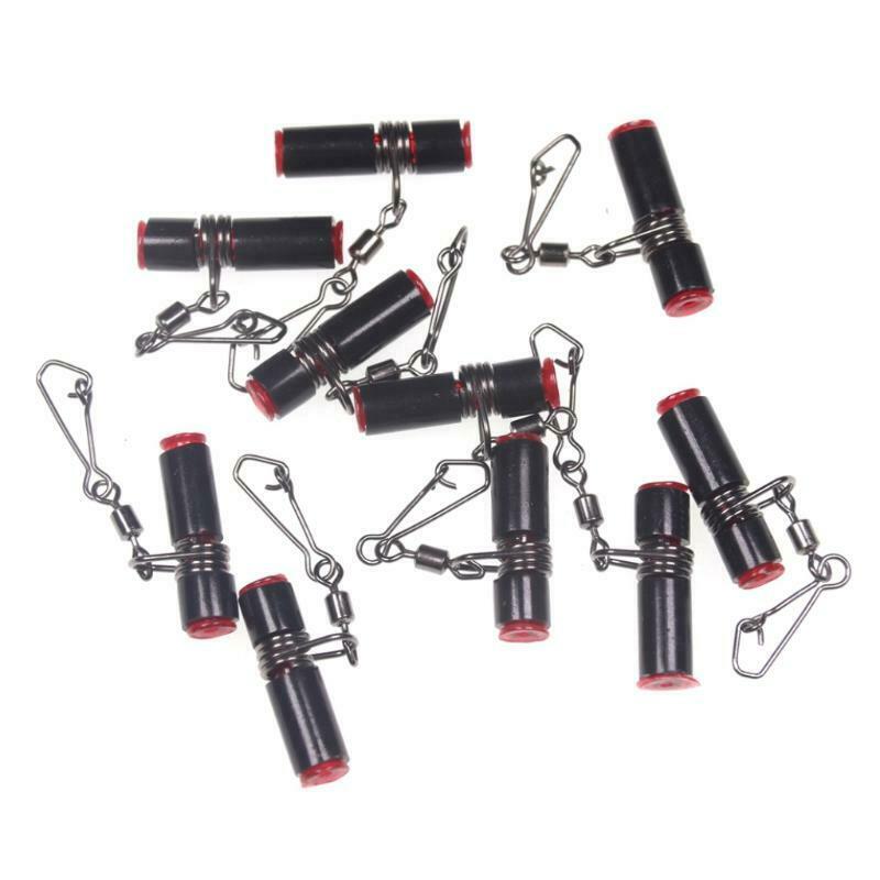 Fishing Swivels Ball Bearing Barrel Swivels with Lock Snap Fishing Snap Swivels