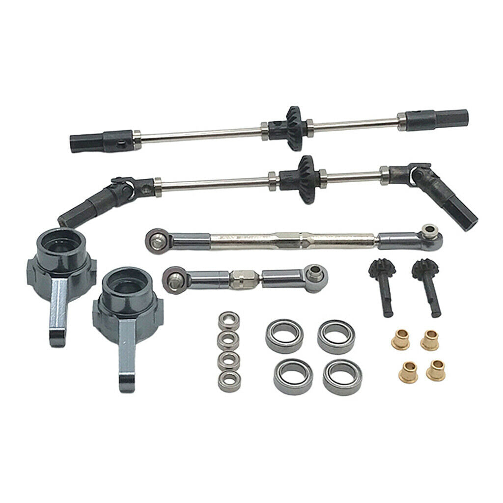 Upgrade Bridge Axle For WPL B24 C14 C24 Henglong 1:16 6WD RC Truck Car Accs