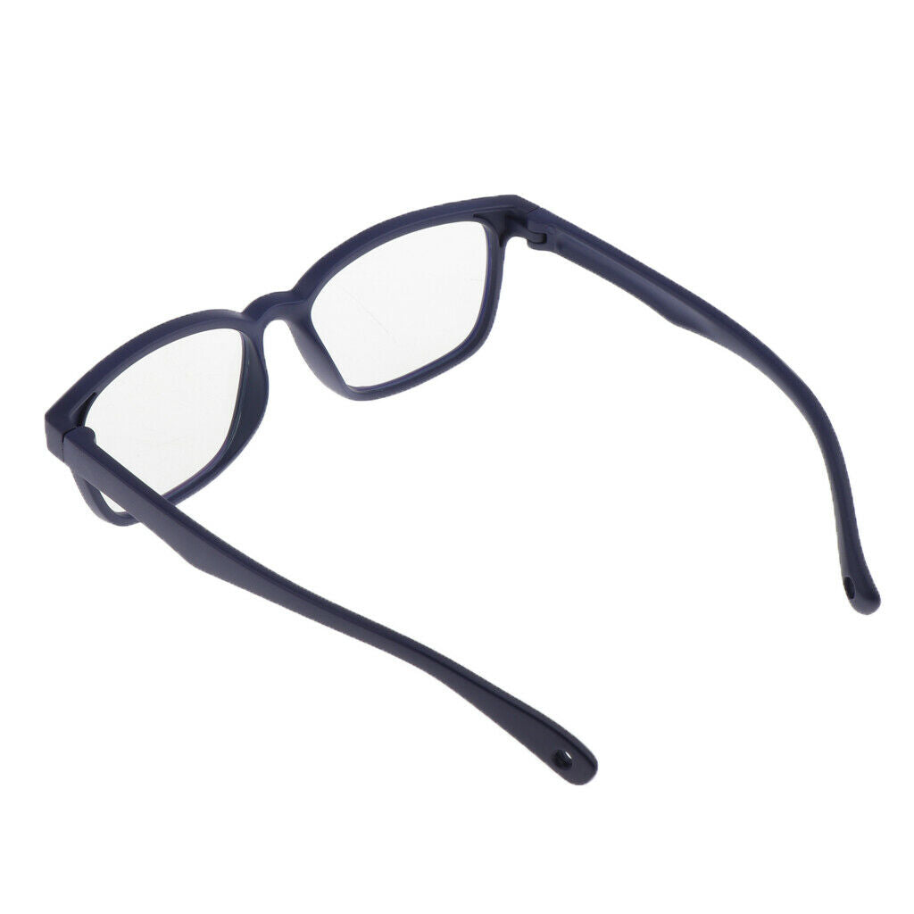 2pcs Kids's Stylish Anti Blue Light Eyeglass Soft Silicone Frame Eyewear