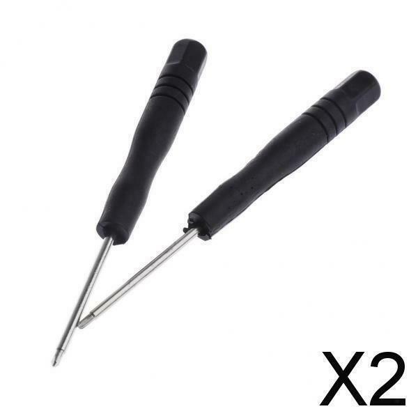 2X 2 Pieces Cross Screwdriver Repair Opening Tool for 3DS 3DSL WII U PS4 WIIU