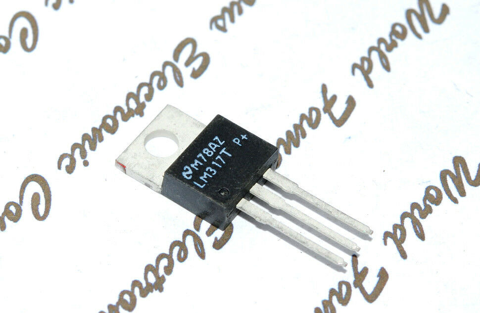4pcs-National Semiconductor LM317 (LM317T P+) TO-220 Transistor
